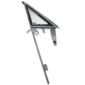 C5ZZ-65222404CK Vent Window Frame & Door Glass Run Assembly Clear Glass RH 64-66