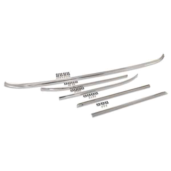 C5ZZ-6503136-48-Windshield-molding-set-fastback-hardtop-65-68-2