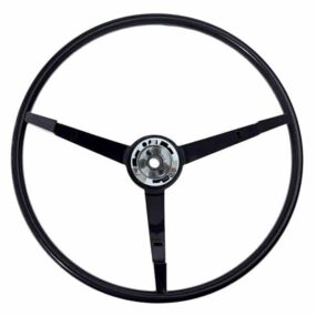 C5ZZ-3600-BK-Standard-3-spoke-steering-wheel-black-65-66-1